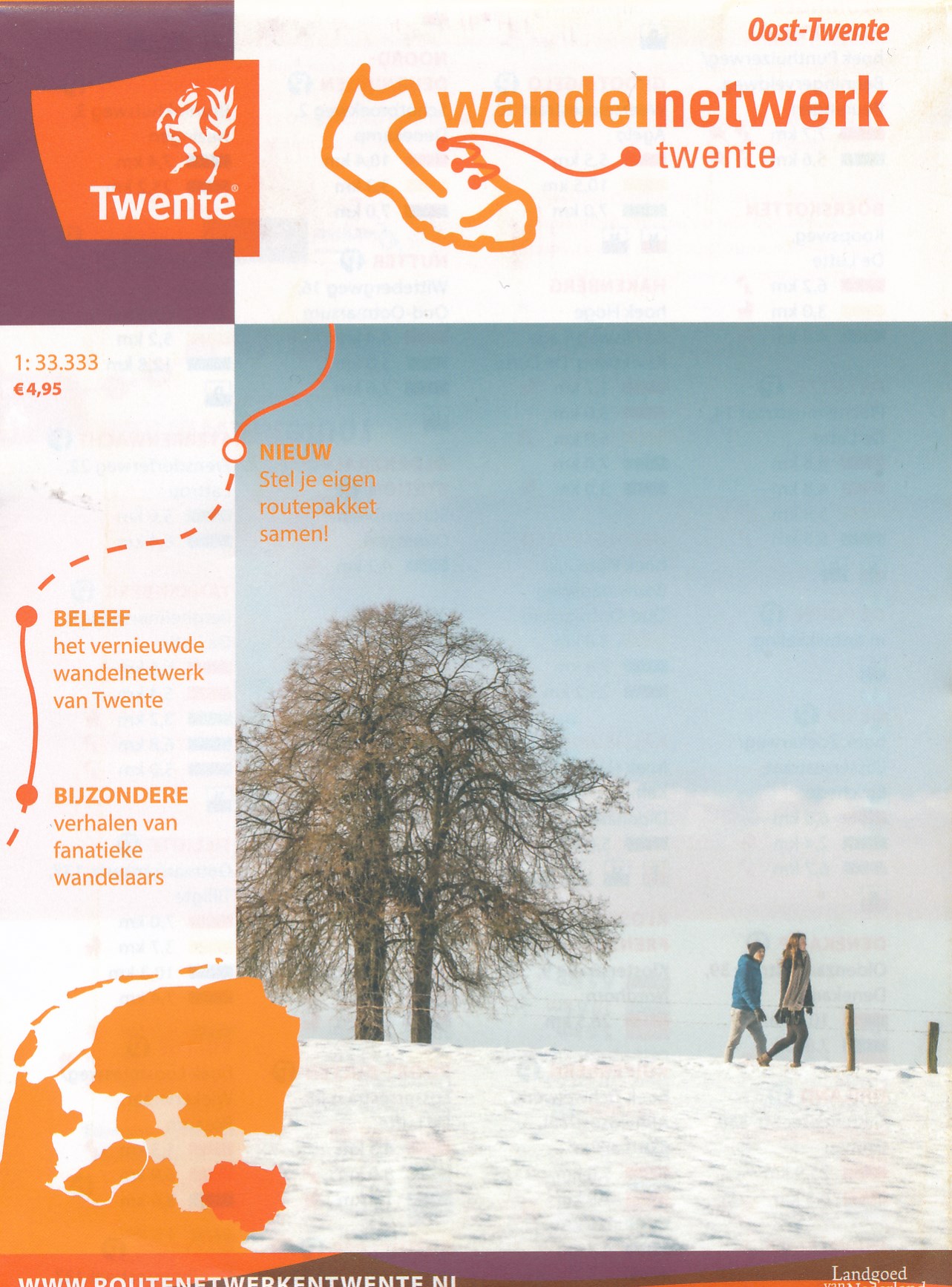 Wandelkaart Oost Twente | Wandelnet…